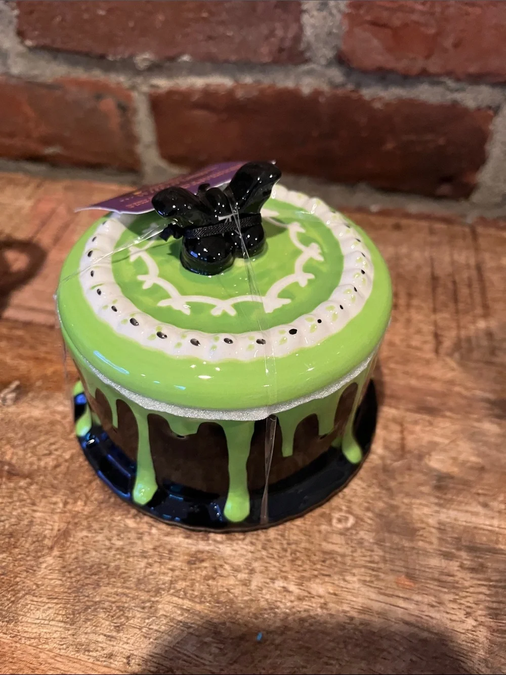 Mini Halloween Casserole Set in Black & Green